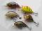 Wobler  Woblery ZESTAW 5szt  kleniowo-jaziowe