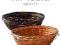 DUŻY KOSZYK PREZENTOWY/ KOSZ WIKLINOWY 38x28x11cm