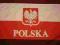 Flaga Polska OLBRZYMIA z godłem 180x90cm NAJTANIEJ