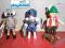 PLAYMOBIL - 3szt  - PILOT / WOJOWNIK / BAWARCZYK