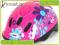 Kask rowerowy dziecięcy FLOWER PINK