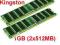 Kingston DDR 1GB (2x512MB) PC-3200 Dual Channel