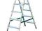 Drabina Krause Dopplo 2 x 3 st. (wys. rob. 2,45m)