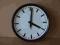 Zegar ścienny, kolejowy,dworcowy,loft,  W EBONICIE