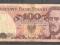 BANKNOT   100 ZŁ  1979 r.RZADKI .