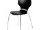 Krzesło FORM czarne ikona designu LIVING ART