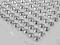 *dekomotyw* Kamyki akrylowe 140 szt.srebrne