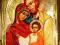 Św Rodzina Duża Ikona -z Dedykacją na Ślub Chrzest
