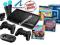 PS3 500GB+2xMOVE+2 PAD+EYE+ŁADOWARKA+3GRY 4CONSOLE