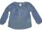 H&amp;M niebieska bluzka z guziczkami 170