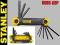 STANLEY klucze imbusowe składane 69-265 calowe