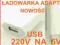 ŁADOWARKA ŁADOWARKI  220V USB 5V IPHONE IPAD @