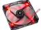 BitFenix Spectre PWM 140mm czarny - czerwon SKLEPY