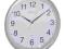 ZEGAR ŚCIENNY plastikowy VECTOR WL670 + GRATIS