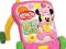 Disney Myszka Miki Interaktywny Chodzik Pchacz RÓŻ