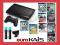 KONSOLA PLAYSTATION 3 500GB PS3 9GIER PAD 2xMOVE