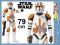 STAR WARS Komandor Cody MEGA GIGANT FIGURA 79 cm
