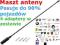 Uniwersalny maszt antena Sunker ANT302 M3 M5 M6 M7