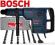 MŁOT GBH 11 DE BOSCH + 4 WIERTŁA + 3 DŁUTA