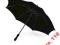 Parasol długi czarny z pokrowcem 4752