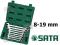 ZESTAW 8 KLUCZY 8-19 mm PŁ.-OCZ. Z GRZ. SATA 09079