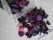 (34) fioletowy susz do ozdób