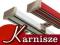 Karnisz Quadrato drewno 25x50 200 II Karnisze WAWA