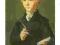 Pocztówka - Jan van Scorel, Portret młodego żaka