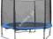 Trampolina OGRODOWA z siatką średnica 244cm