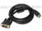 Kabel przewód DVI - HDMI FullHD Gold + filtry 5m