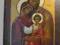 ikony płótno lniane,deska,grunt kreda,werniks