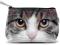 ALL4U Kosmetyczka Catseye KOT (TABBY CAT) 14x20 cm