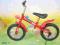 ROWEREK BIEGOWY, JEŹDZIK 3-KOLORY HAMULEC PODNÓŻEK