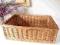 DUŻY KOSZ WIKLINOWY WIKLINA 60X40X20