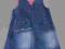 Sukienka jeans tunika little Rocha r. 12-18 m-c 86