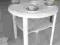 Stolik drewniany_ biały_shabby chic_prowansja