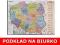 ___ PODKŁAD NA BIURKO __ ESSELTE _ MAPA POLSKI  __