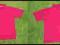 różowy t-shirt rebel roz. 122 cm