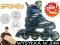 ROLKI regulowane SPOKEY dzieci CARBON r.38-41