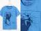 3264 ZARA BOYS__NIEBIESKI T-SHIRT NADRUK__7-8LAT