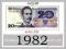 20 zł złotych - 1982 z paczki UNC seria AM