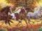 CLEMENTONI PUZZLE 1000 PANORAMA KONIE HORSES 31300