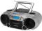 BOOMBOX Radio Cyfrowe USB SD MP3 6 Głośników 84112