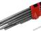 Klucze imbusowe TORX długie T10-T50 9cz. YATO