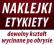 NAKLEJKI, ETYKIETY, WYCINANE PO OBRYSIE 1m2