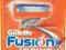 GILLETTE FUSION POWER 4szt w op. ORYG.PARAGON