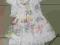 SUKIENKA 98/104 BOLERKO KO253 KWIATKI