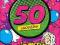 Kartki  50 urodziny z przypinką MEGA