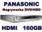 PANASONIC NAGRYWARKA DVD/HDD 160GB DiVX HDMI PILOT