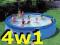 4W1 BASEN OGRODOWY INTEX 457x91 56412 POKRYWA